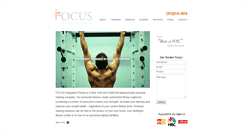 Desktop Screenshot of focusnyc.com